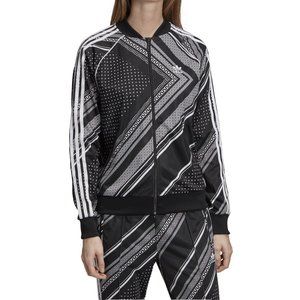 Adidas Originals Women's SST bandana Print Track Jacket DV2574
